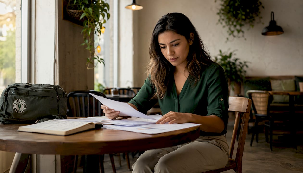 IT analyst examining suspected email fraud
