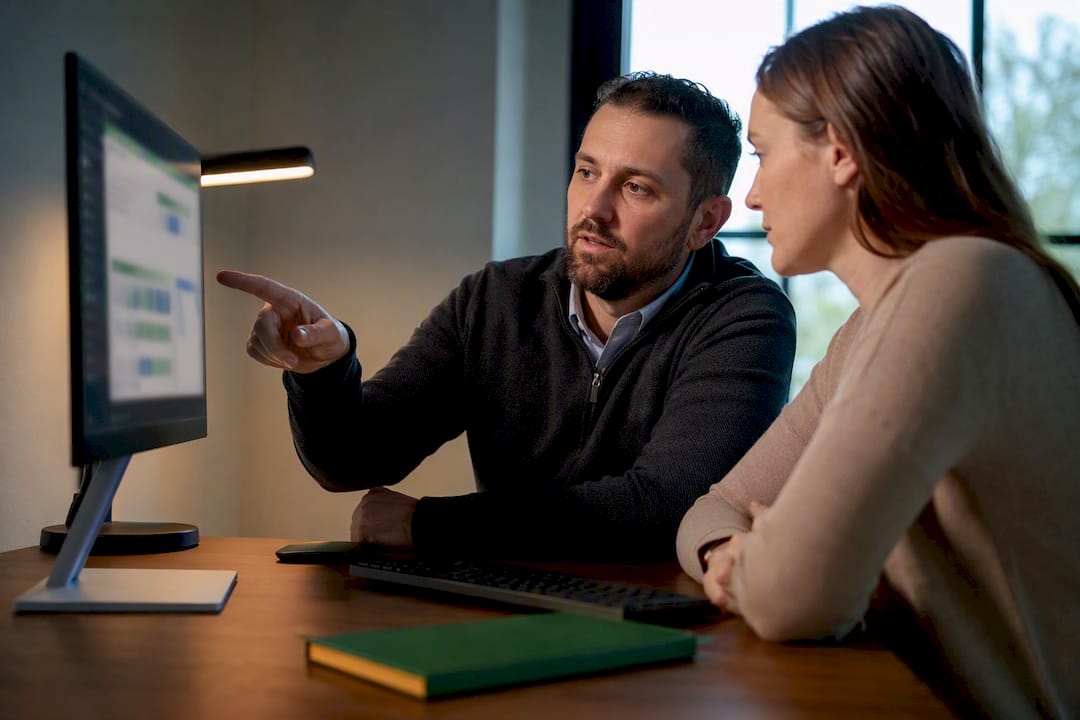 Security team reviewing phishing simulation campaign