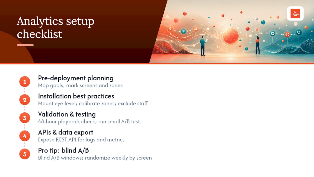 How to set up analytics correctly and avoid measurement errors — overview diagram