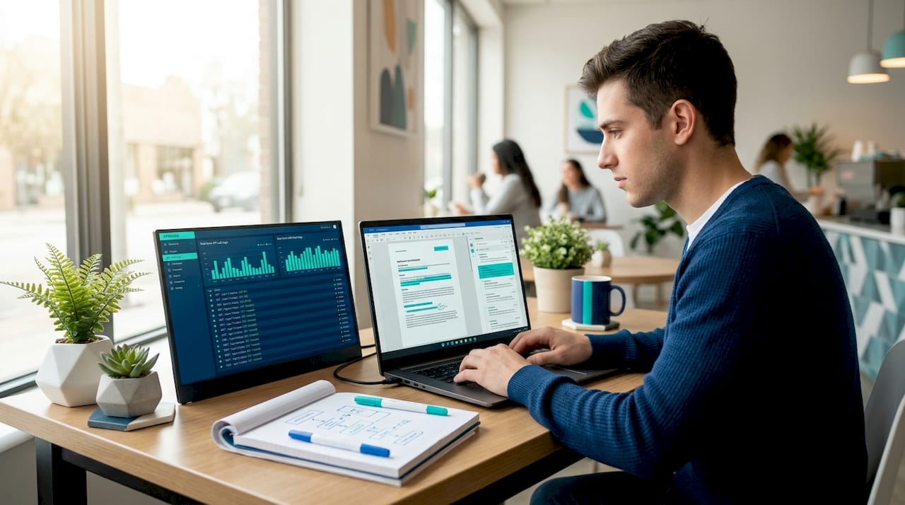 Developer monitors AI agent file activity