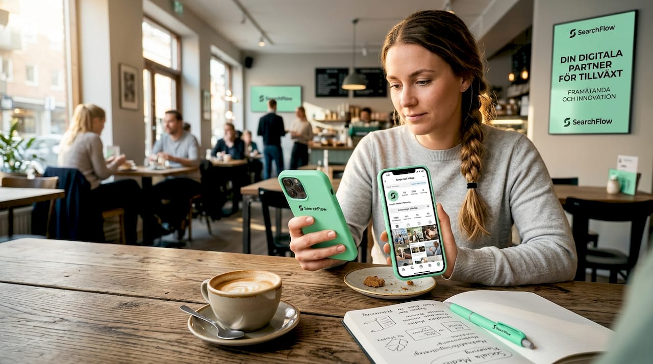 Caféägaren delar med sig av inlägg på sociala medier