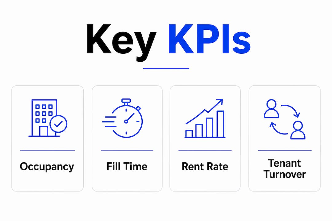Infographic showing key performance indicators