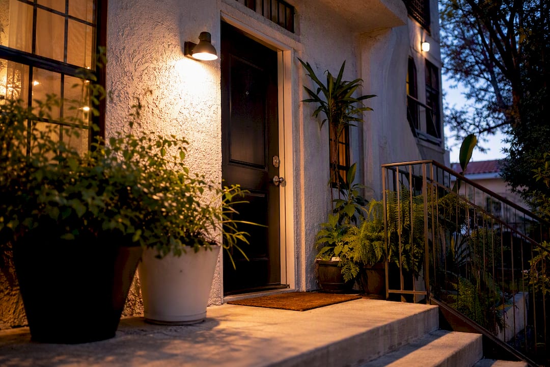 California rental property front exterior