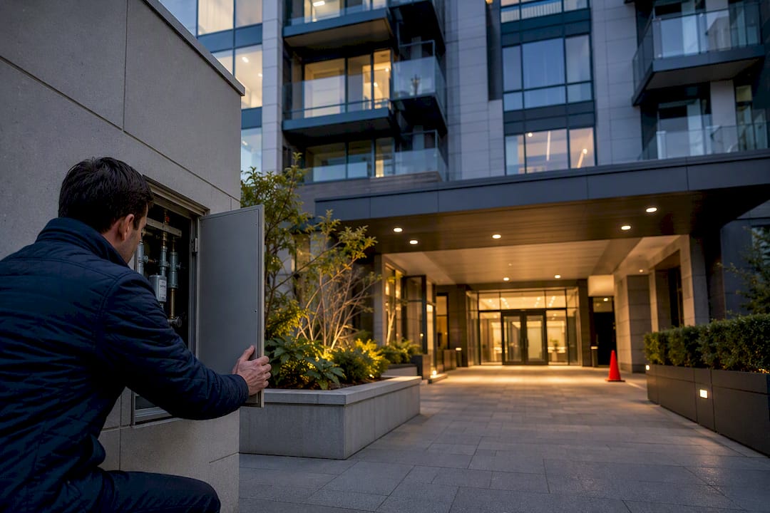 Condominium building common areas and structure