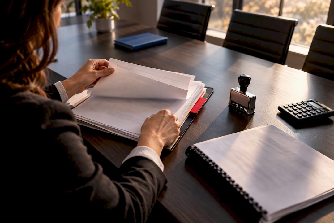 HOA collections records arranged for policy review