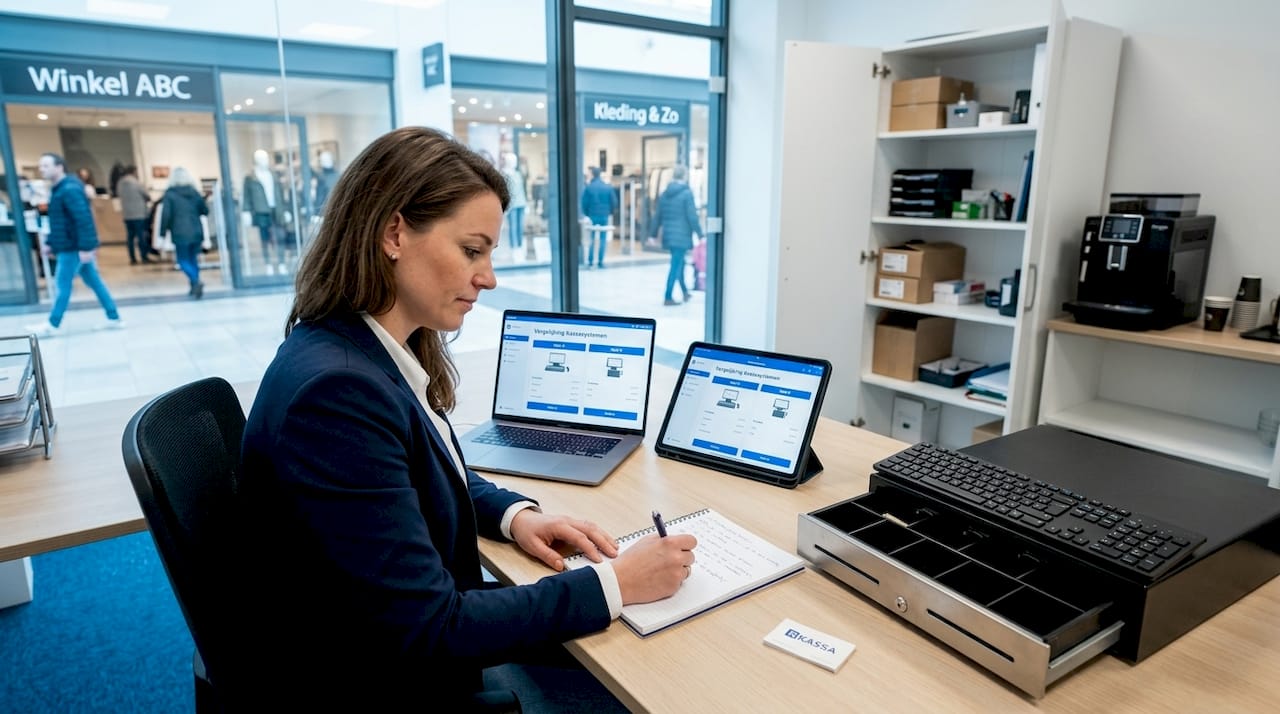 Retailmanager zet verschillende kassasystemen naast elkaar