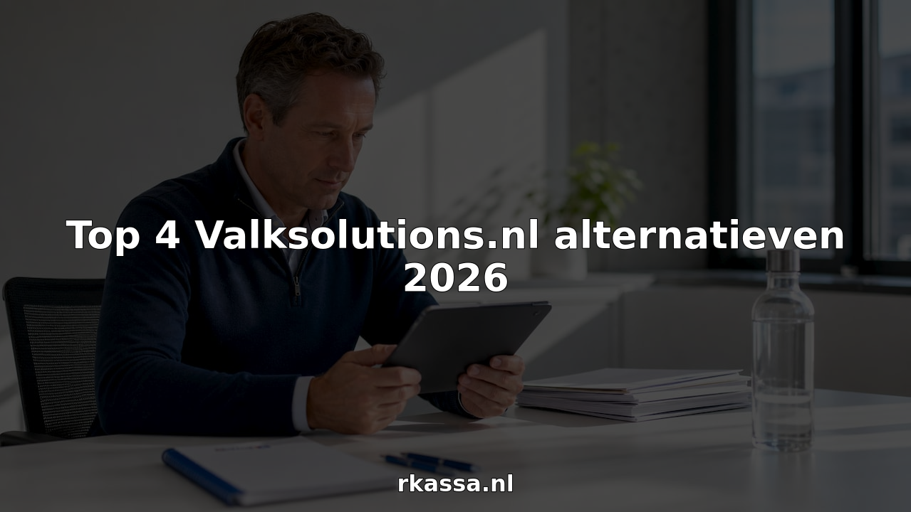 Een filiaalmanager controleert de voorraad met een tablet.