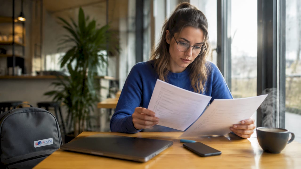 IT-specialist controleert de checklist voor het migreren van een webshop