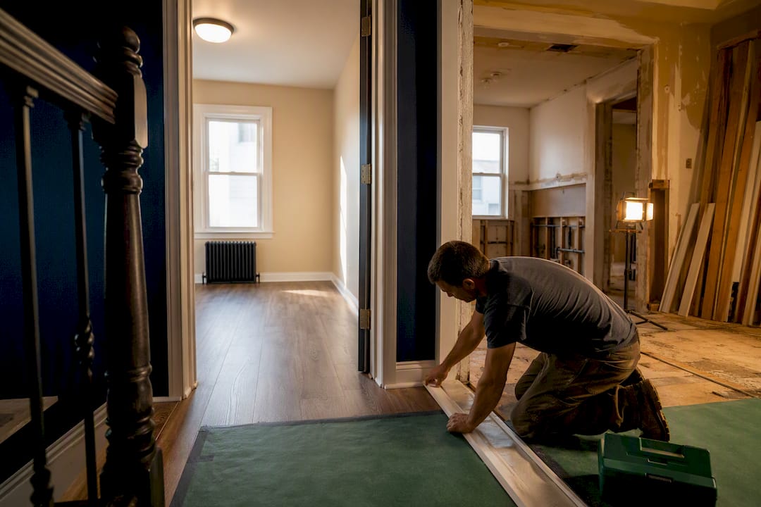 Rental property showing light and extensive rehab scopes
