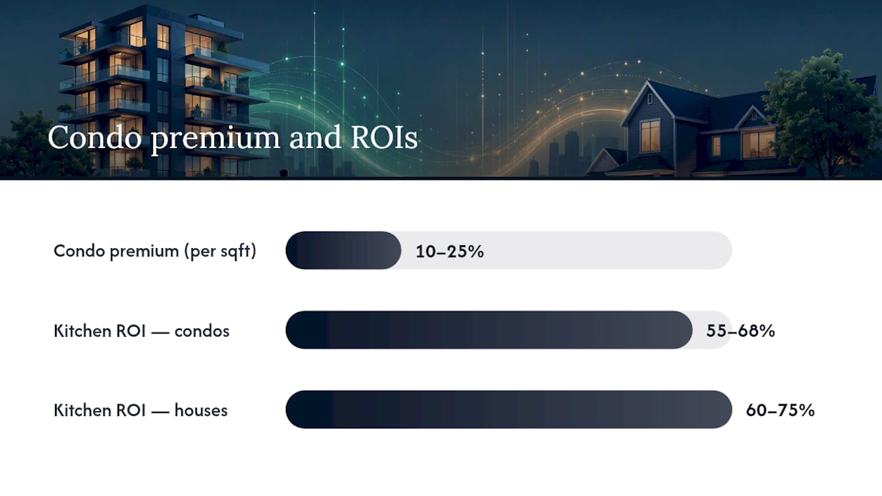 Per-Square-Foot Rehab Benchmarks and Condo Premiums — overview diagram