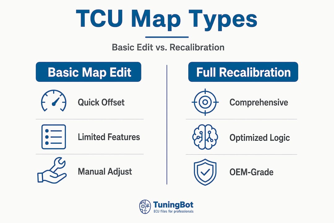 What Is Tcu Remapping And Why It Matters Infographic Comparing Two Tcu Remap Methods