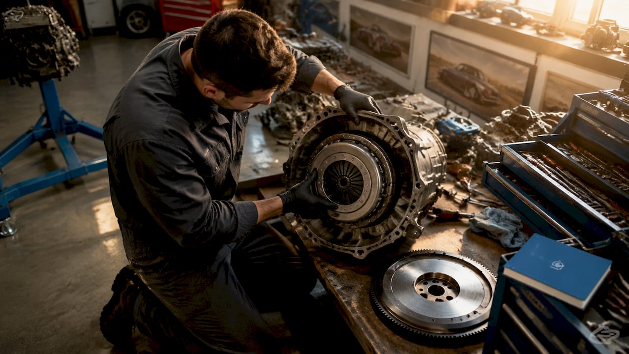 Big Turbo Remap Stage 3: La Guida Completa per il Preparatore Technician Hands Installing Clutch Hardware Upgrades
