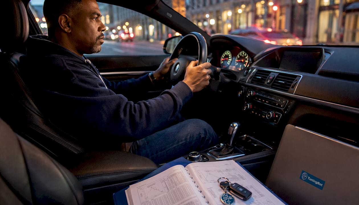 Uk Automotive Workshop Tuning Benefits: 2026 Guide Driver Evaluating Bespoke Uk Workshop Tuning