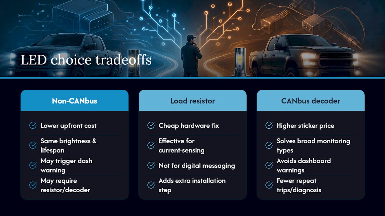 Is CANbus Worth the Extra Cost Over Standard LEDs? — overview diagram