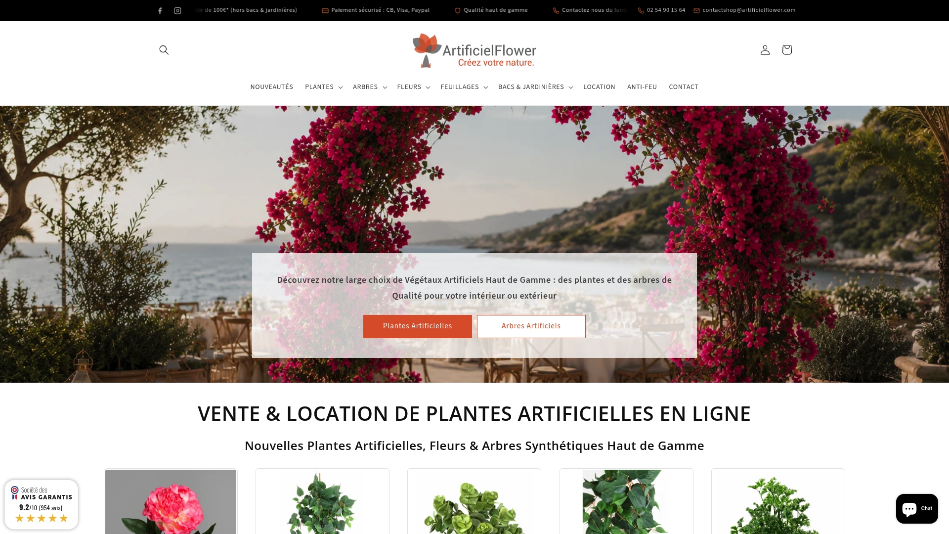 https://artificielflower.com