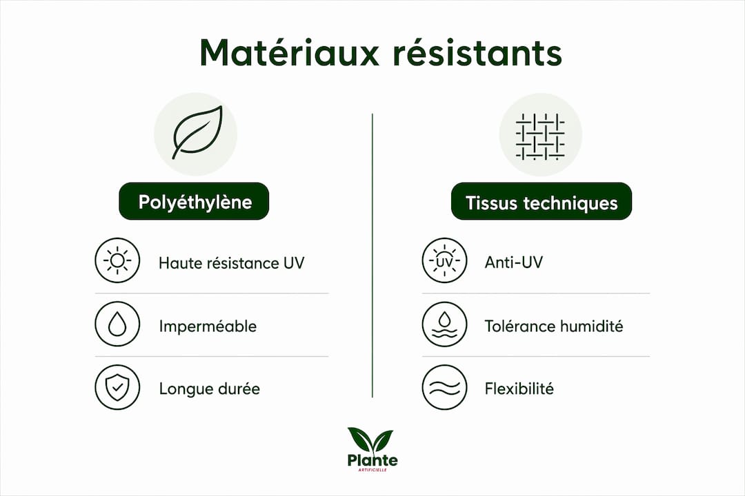 Infographie : quel matériau choisir pour une décoration extérieure durable et résistante aux intempéries ?