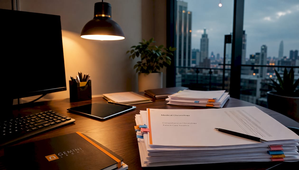 AI Chronology With Page Citations for Personal Injury Cases