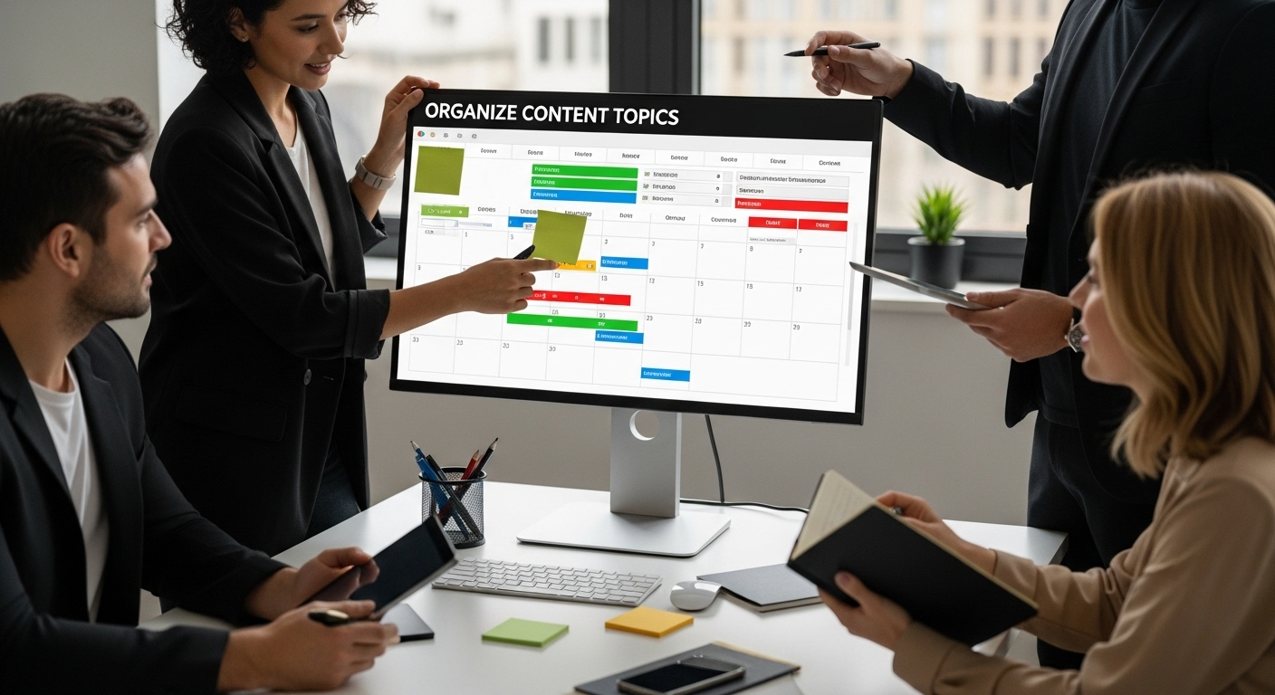 monthly content calendar planning