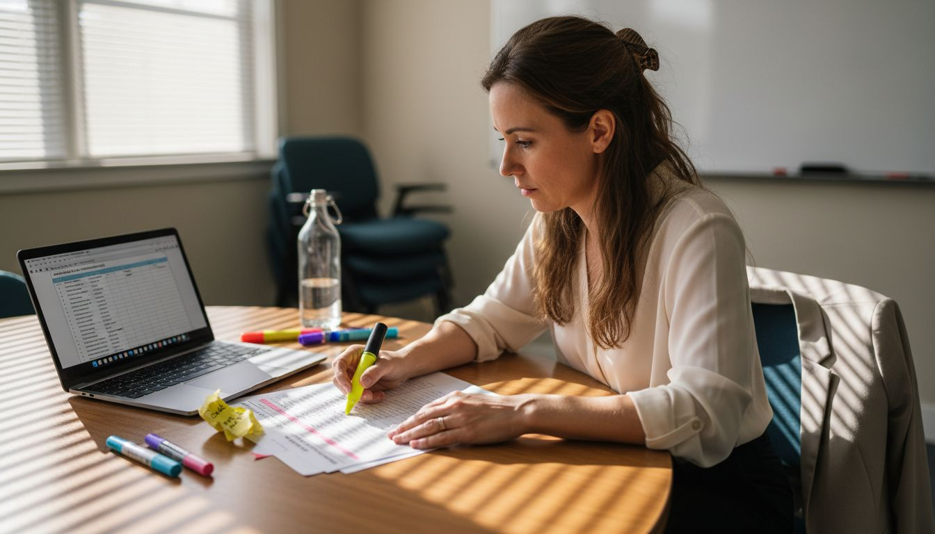 Marking duplicates on email audit spreadsheet