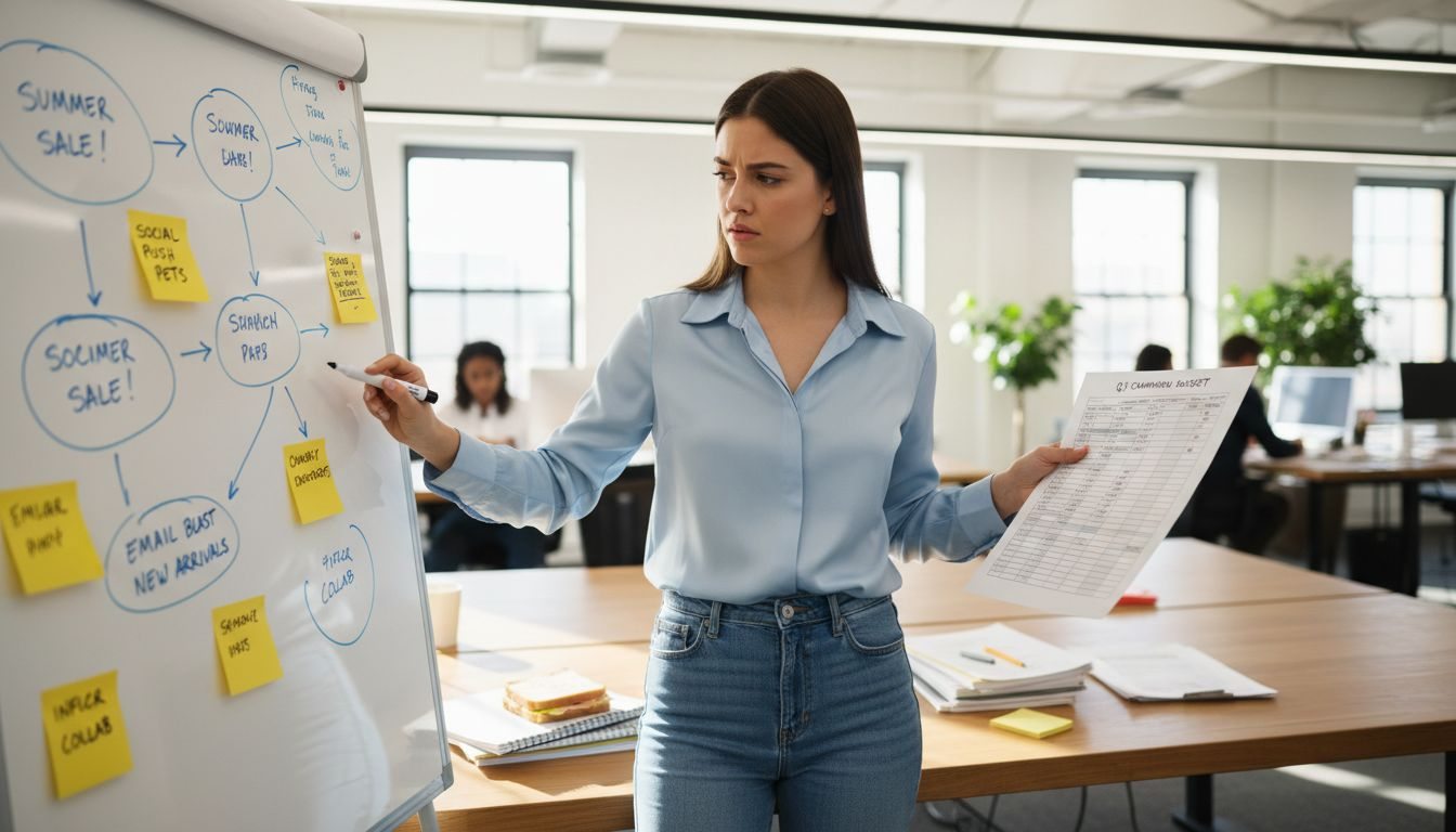 Marketer drafts user-generated content email campaign