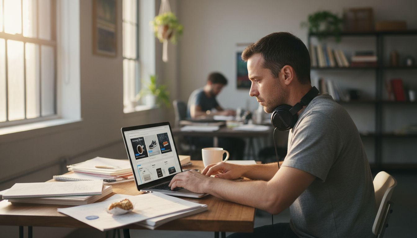 Designer testing Klaviyo dynamic email blocks