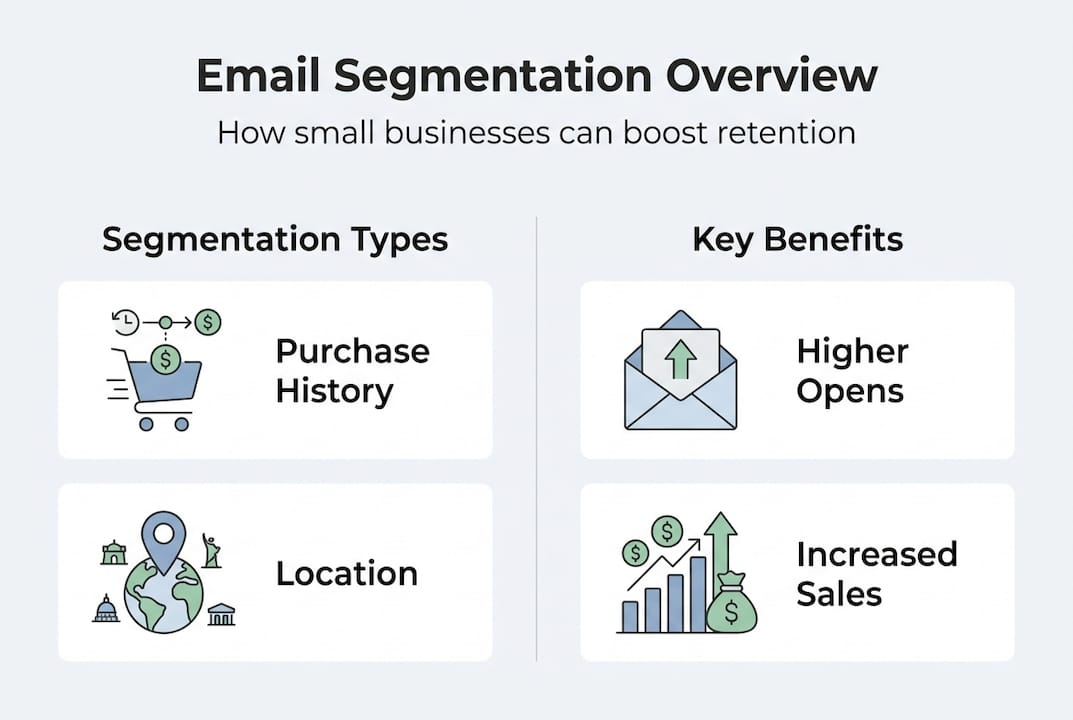 Infographic on email segmentation strategies