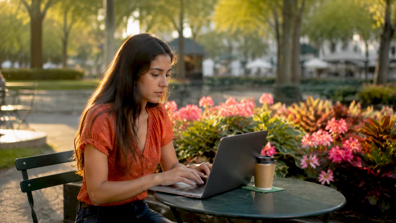 Hands typing e-commerce seasonal email performance