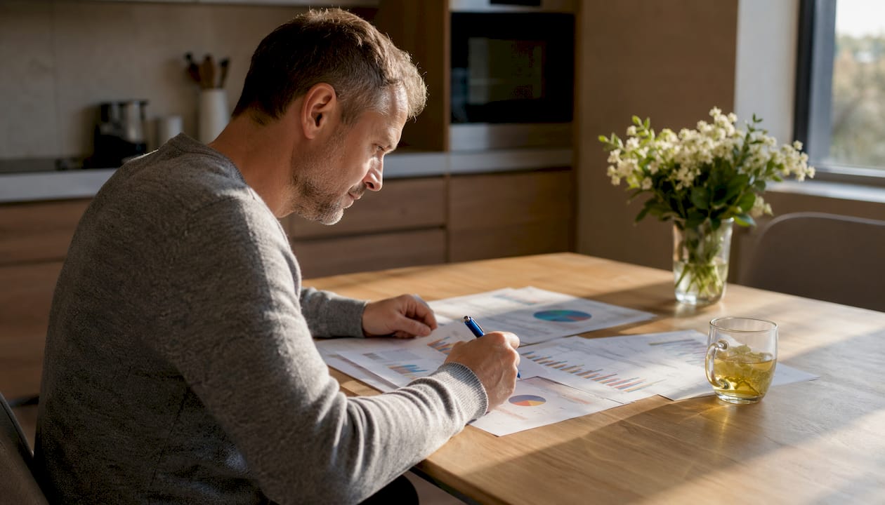 Hands reviewing A/B testing mistakes on documents