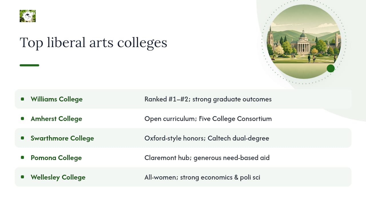 The top 10 at a glance — overview diagram