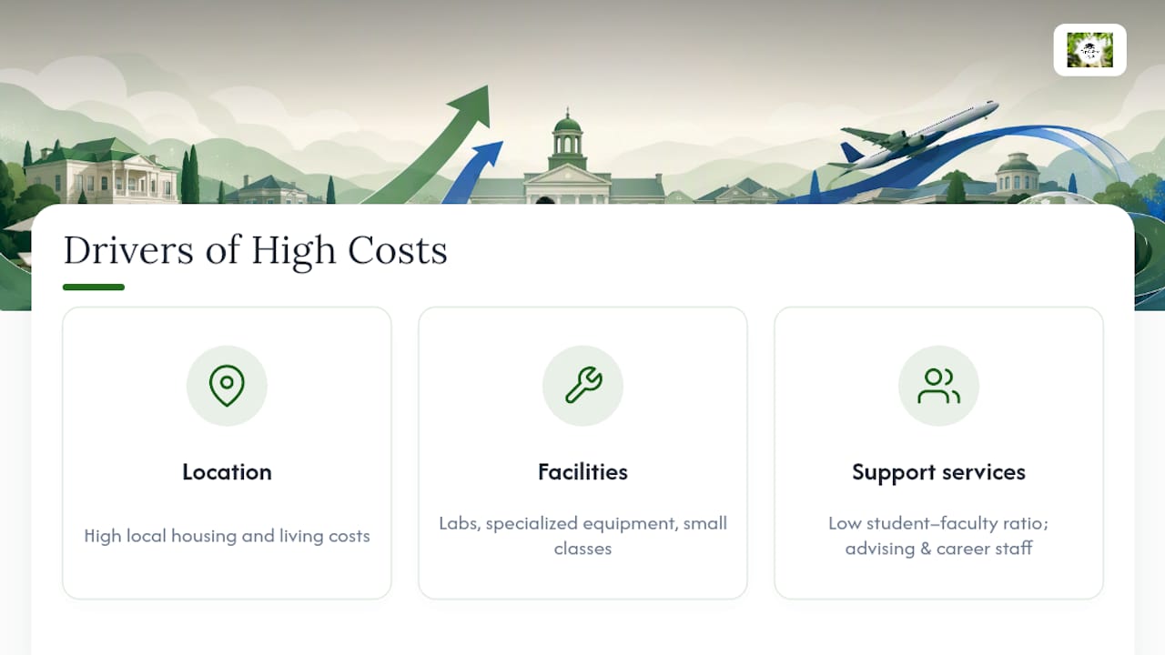 What Actually Drives These Schools' High Costs? — overview diagram