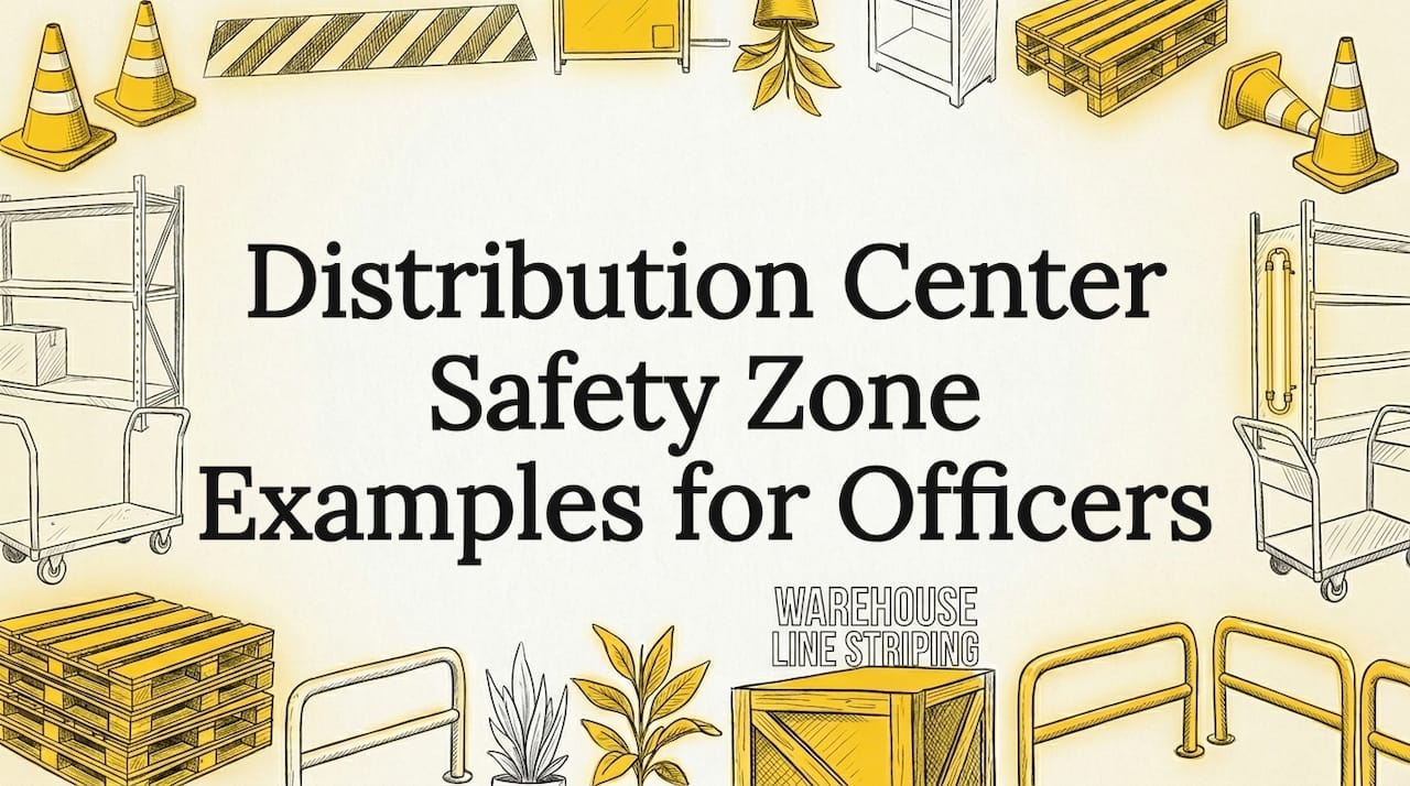 Distribution Center Safety Zone Examples for Officers