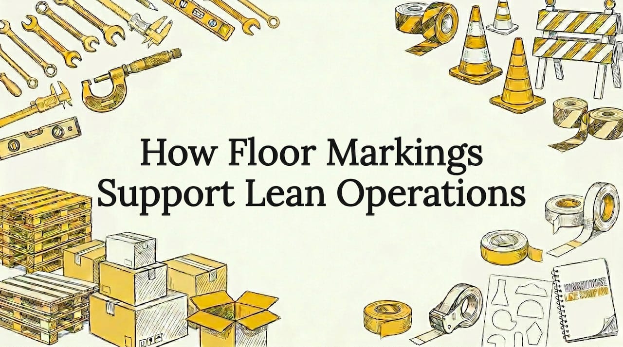 How Floor Markings Support Lean Operations