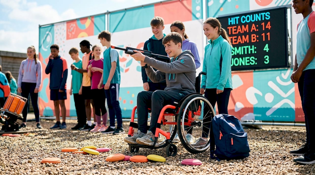 Laser clay enables inclusive physical participation