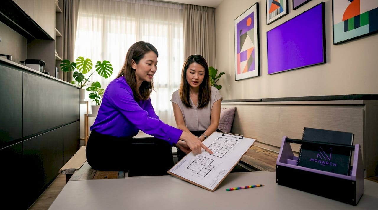 Interior designer consulting in Singapore HDB flat