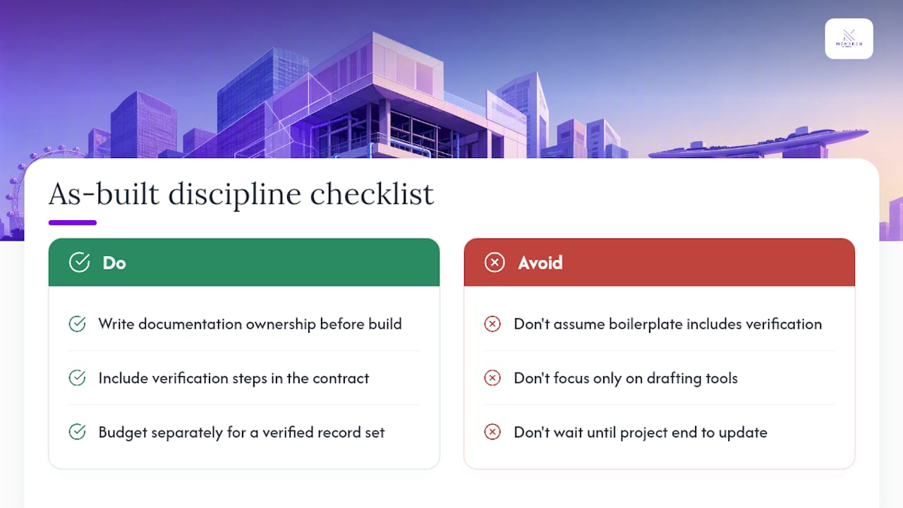 The Real Problem With As-Builts Isn't the Drawing, It's the Discipline — overview diagram