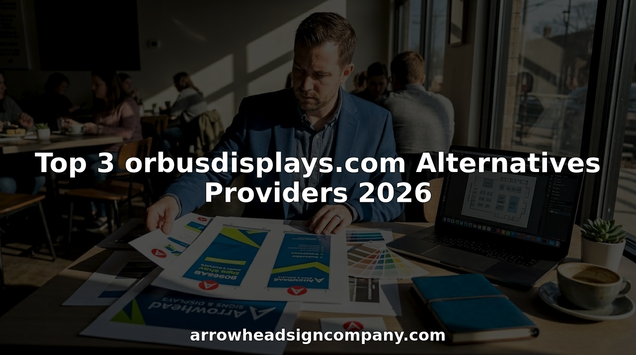 Professional preparing trade show display designs