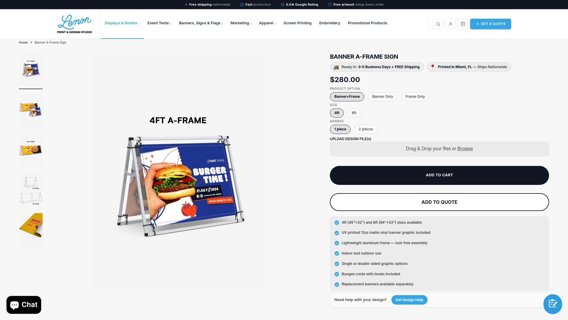 https://thelemonprint.com/products/banner-a-frame-sign