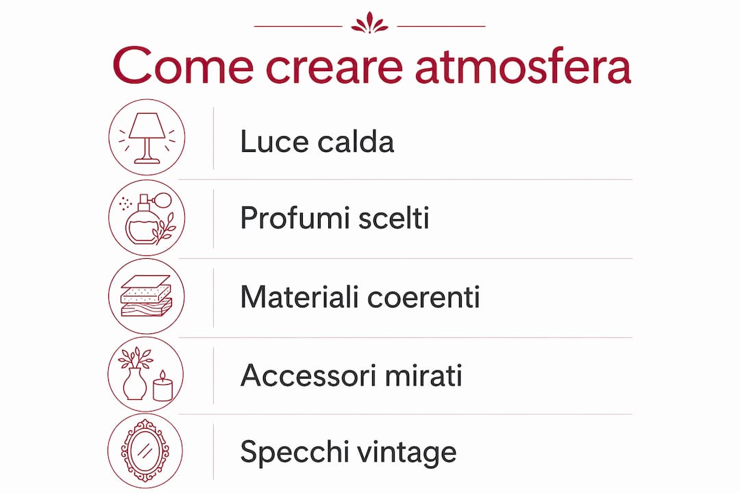 Infografica: idee e consigli per trasformare il bagno in un’oasi romantica per la coppia