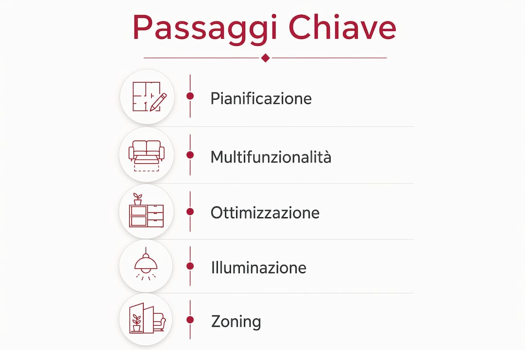 Guida visiva: consigli pratici per ottimizzare gli spazi nei miniappartamenti