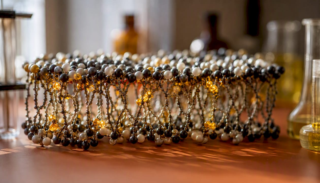 Molecular model of oxidized cell membrane