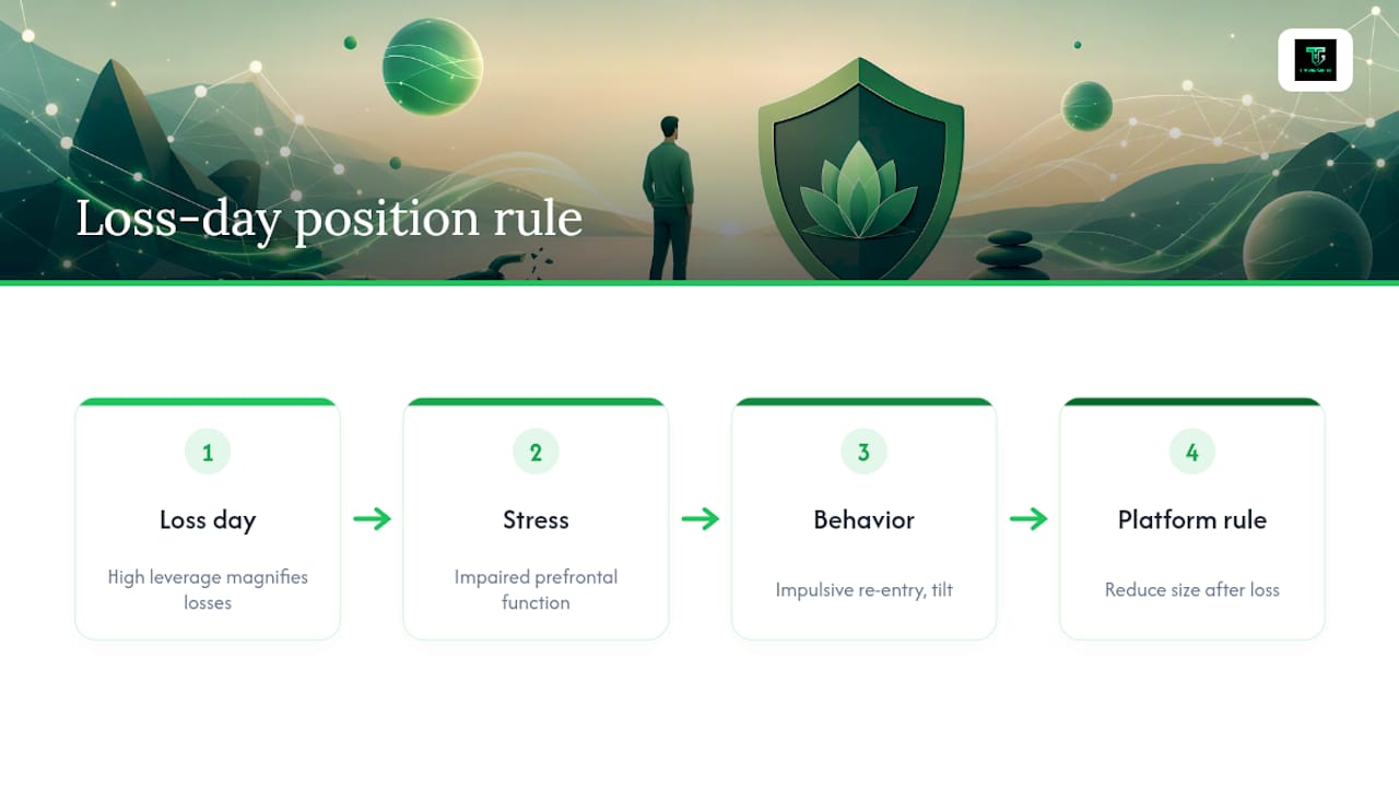 Flowchart of emotion-driven position sizing rules