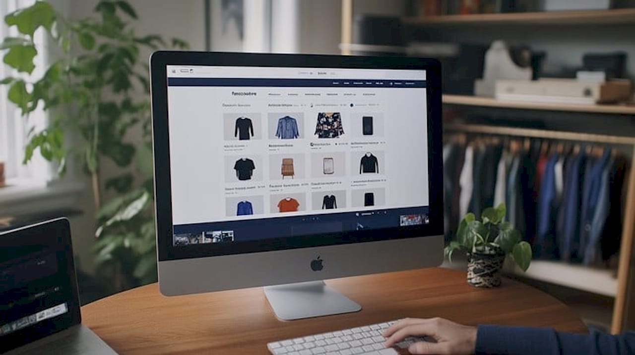Free Online shopping setup Image - Shopping, Online, Computer ...