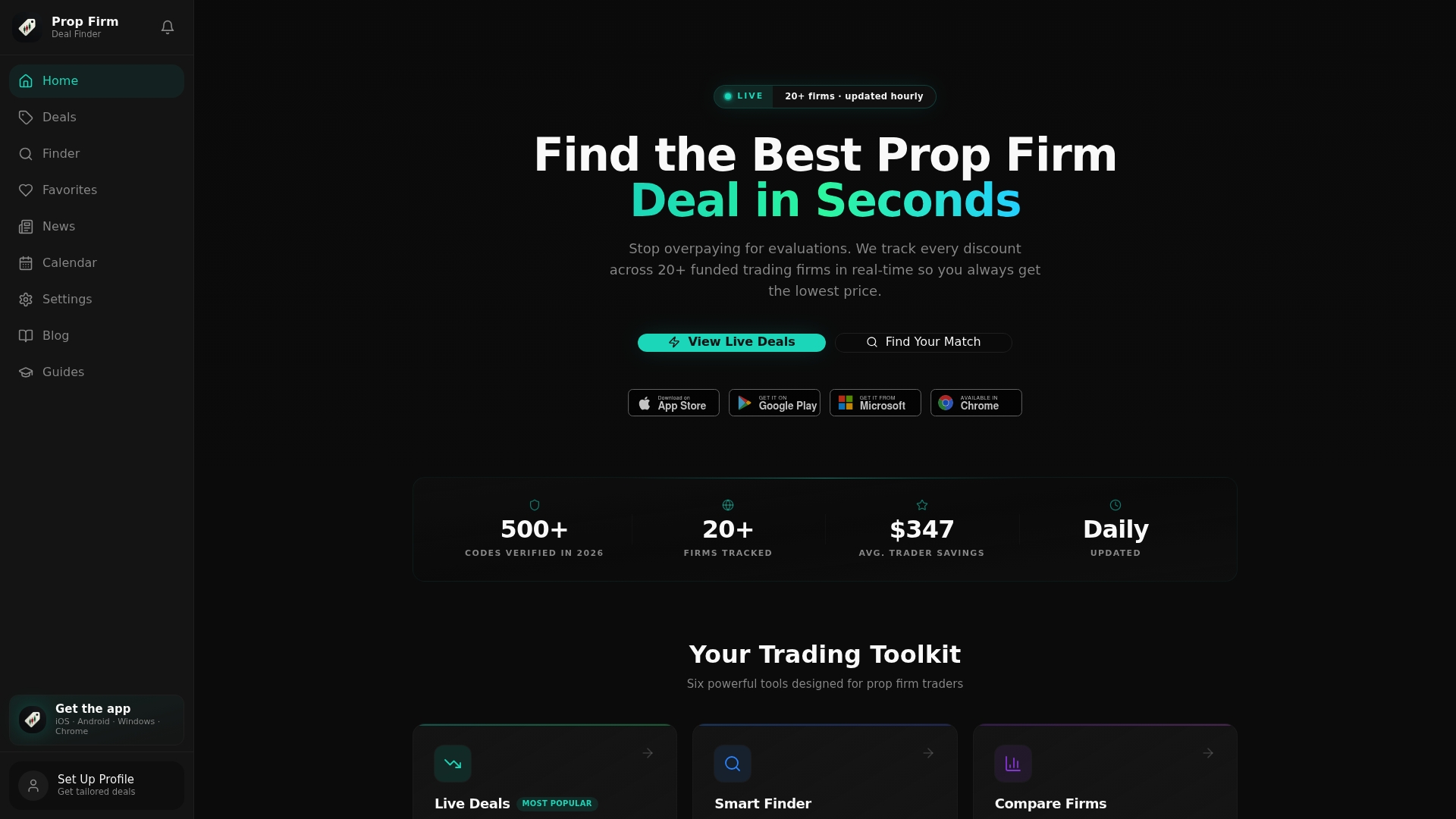https://propfirmdealfinder.com