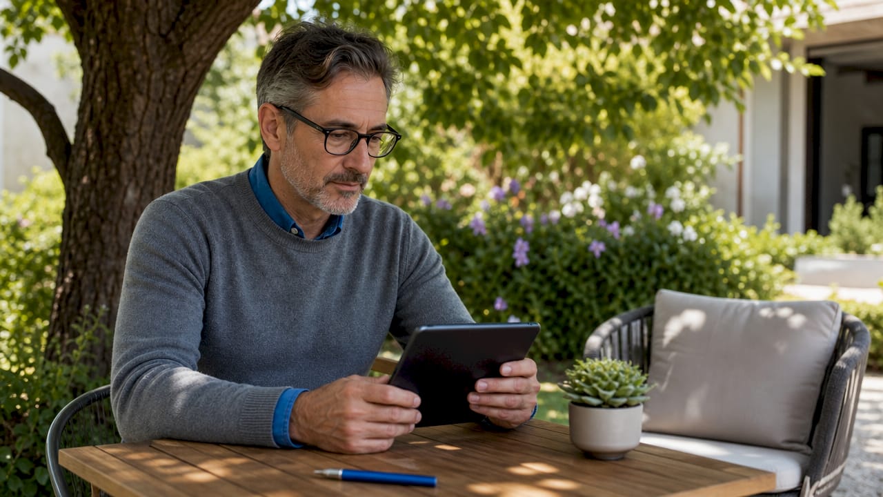 Therapist reviewing telehealth communication types