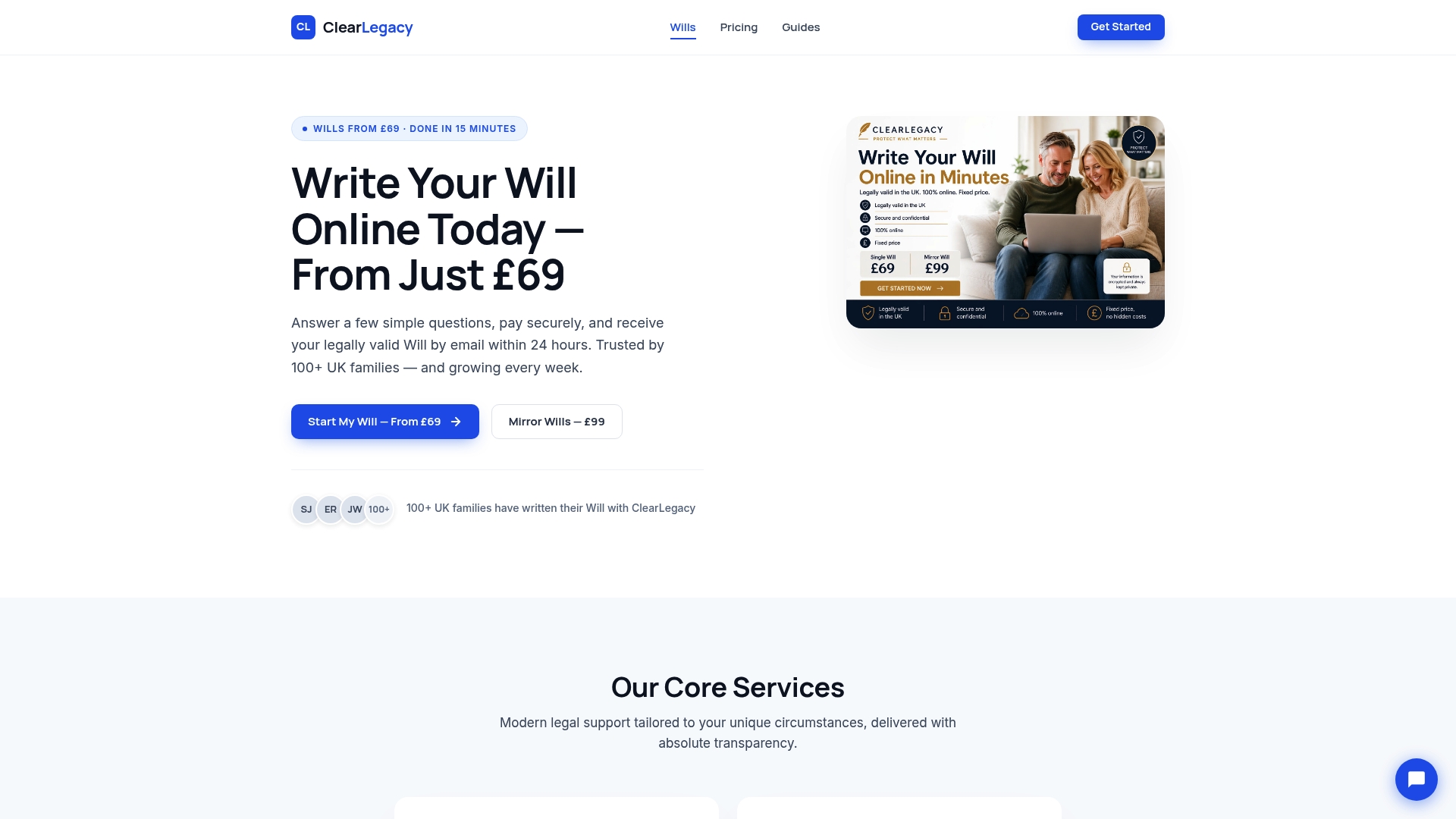 https://clearlegacy.co.uk