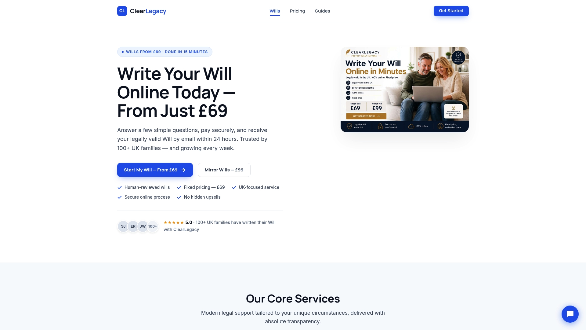 https://clearlegacy.co.uk