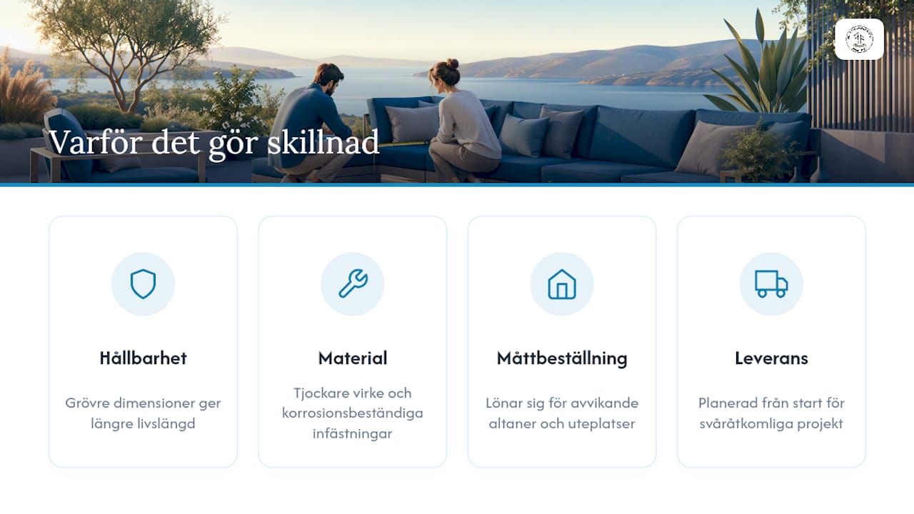 Varför en lokal tillverkare med grövre dimensioner gör skillnad — overview diagram