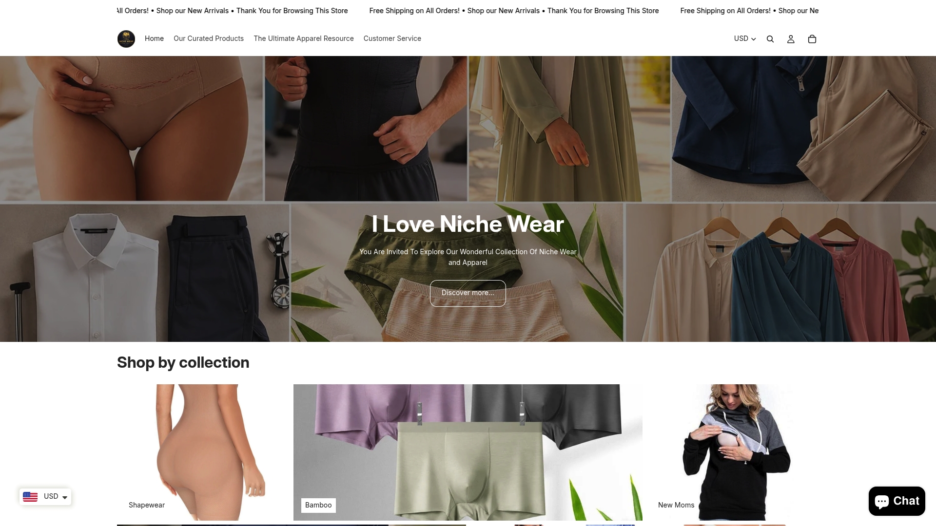 https://ilovenichewear.com