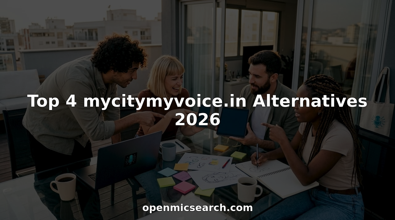 Top 4 mycitymyvoice.in Alternatives 2026