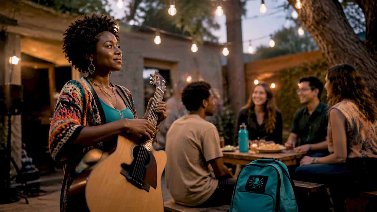 The Role of Networking at Open Mics for Performers